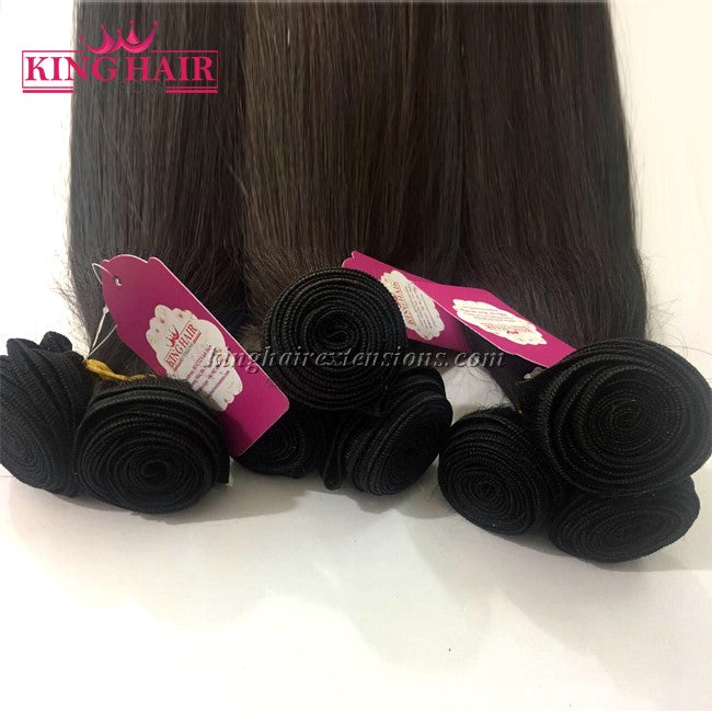 12 INCH VIETNAMESE HAIR STRAIGHT DOUBLE DRAWN - King Hair Extensions
