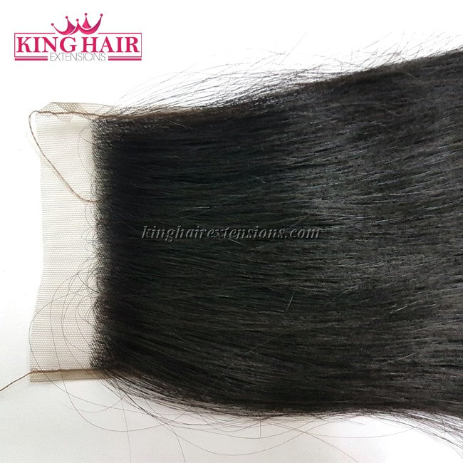 14 inch Vietnam Hair Straight Lace Closure 4x4 - King Hair Extensions