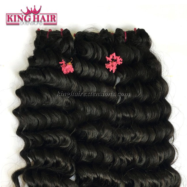 14 inch SUPER DOUBLE VIETNAMESE HAIR WAVY SW4 - King Hair Extensions