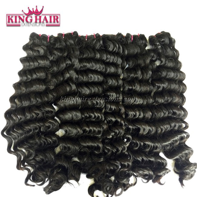 14 inch SUPER DOUBLE VIETNAMESE HAIR WAVY SW4 - King Hair Extensions