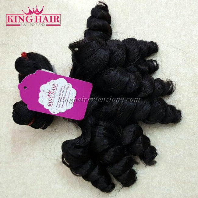 14 INCH VIETNAMESE FUNMI HAIR DOUBLE DRAWN - King Hair Extensions
