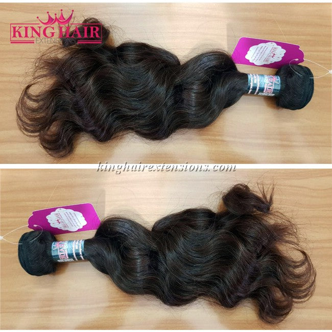 14 INCH VIETNAMESE WAVY HAIR DOUBLE DRAWN - King Hair Extensions