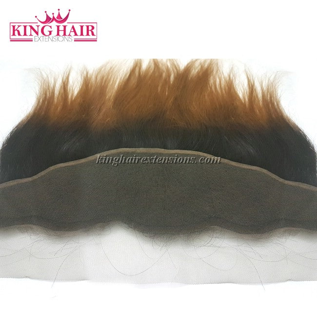 16 inch VIETNAM HAIR LACE FRONTAL STRAIGHT 13X4 OMBRE - King Hair Extensions