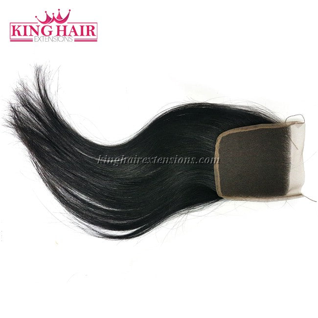 16 inch Vietnam Hair Straight Lace Closure 4x4 - King Hair Extensions