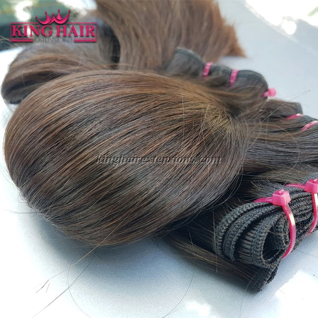 16 inch SUPER DOUBLE VIETNAMESE HAIR STRAIGHT STC3 - King Hair Extensions