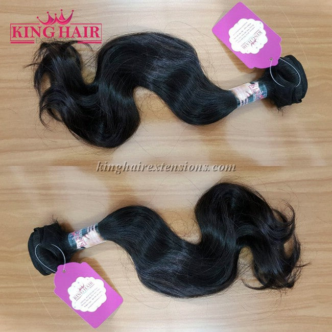 16 INCH VIETNAMESE WAVY HAIR DOUBLE DRAWN - King Hair Extensions