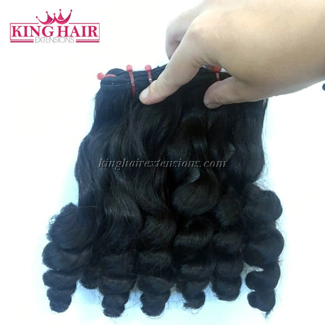 18 inch SUPER DOUBLE VIETNAMESE HAIR FUNMI CURLY SF7 - King Hair Extensions