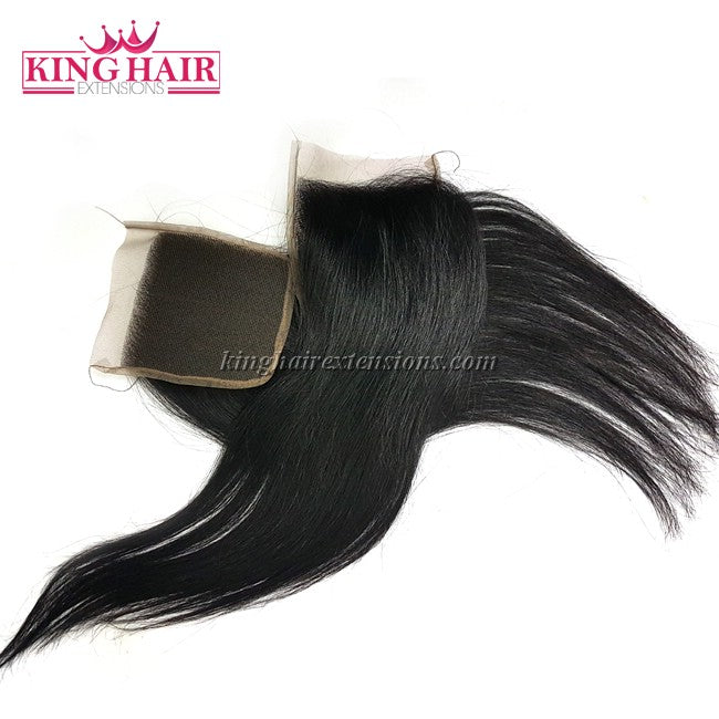 18 inch Vietnam Hair Straight Lace Closure 4x4 - King Hair Extensions