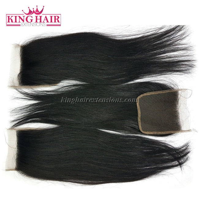 18 inch Vietnam Hair Straight Lace Closure 4x4 - King Hair Extensions