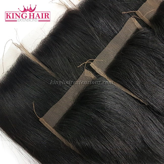 18 inch Vietnam Hair Straight Lace Closure 4x4 - King Hair Extensions
