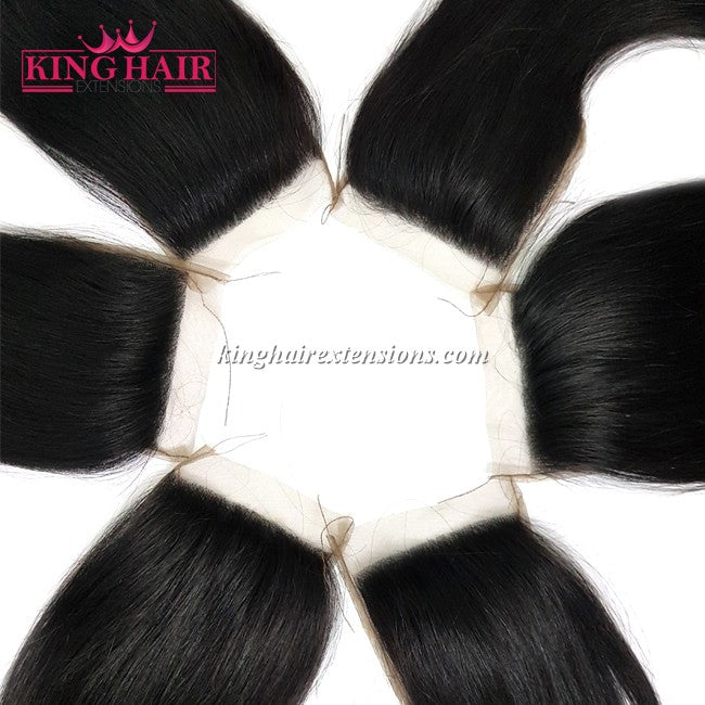 18 inch Vietnam Hair Straight Lace Closure 4x4 - King Hair Extensions