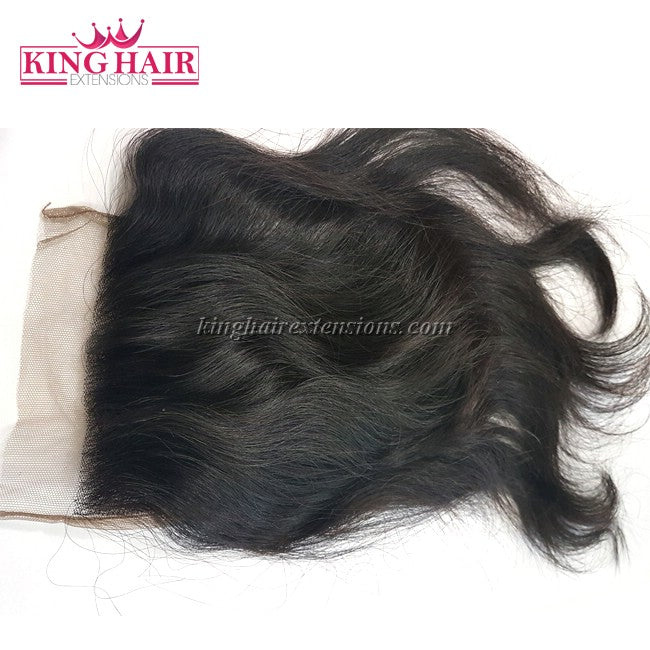 18 inch VIETNAM HAIR NATURAL WAVY LACE CLOSURE 5x5 NW1