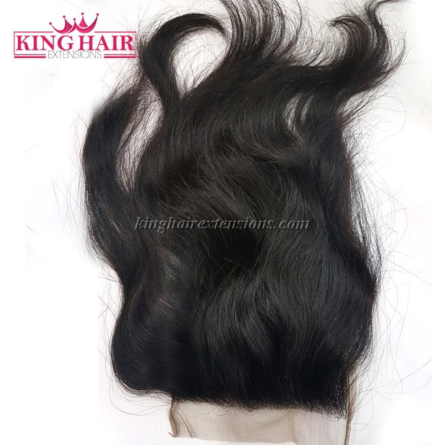 18 inch VIETNAM HAIR NATURAL WAVY LACE CLOSURE 5x5 NW1 - King Hair Extensions