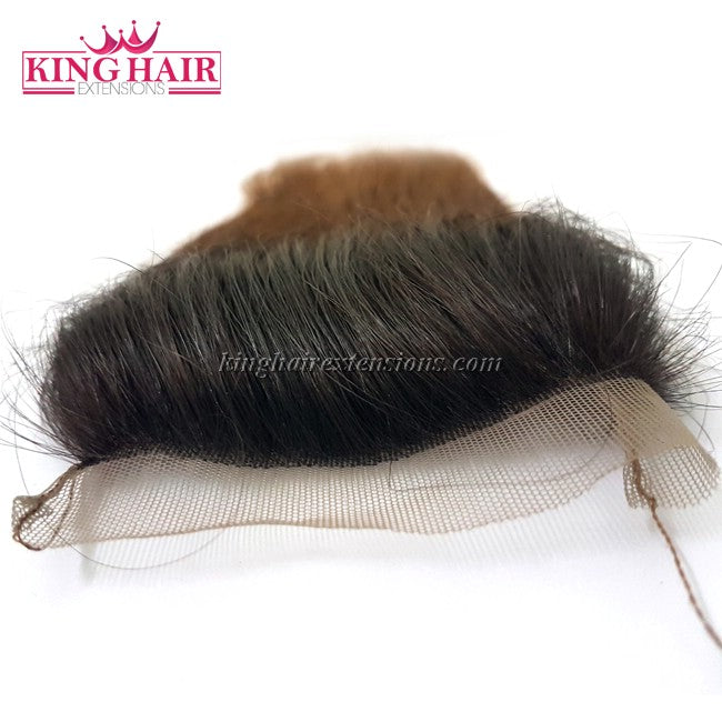 18 inch VIETNAM HAIR STRAIGHT LACE CLOSURE 4X4 OMBRE - King Hair Extensions