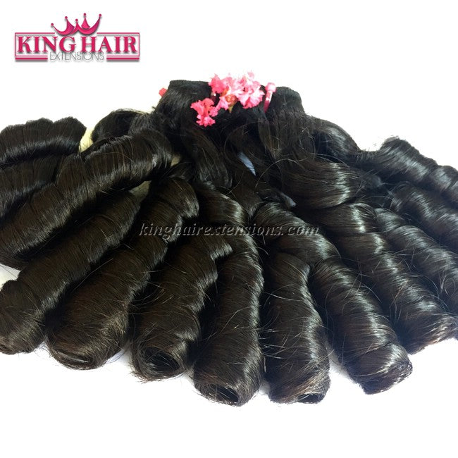 18 inch SUPER DOUBLE VIETNAMESE HAIR CURLY SF6 - King Hair Extensions