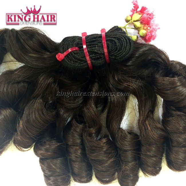18 inch SUPER DOUBLE VIETNAMESE HAIR CURLY SF6 - King Hair Extensions
