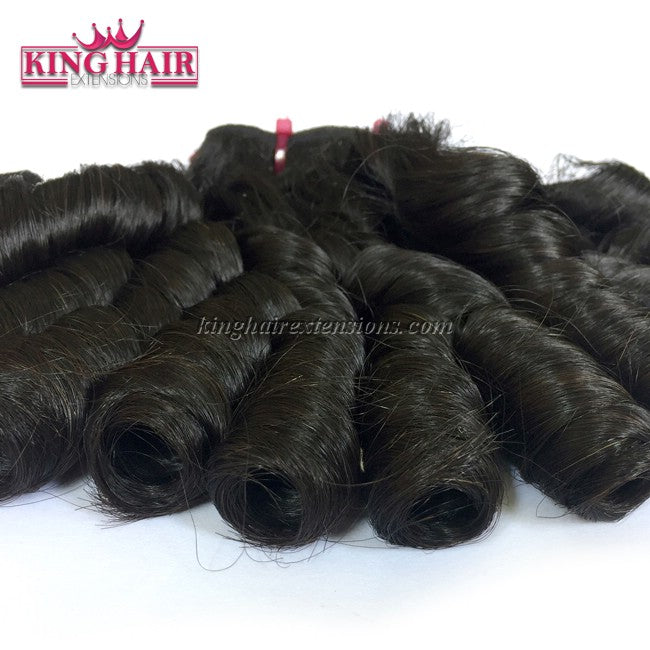 18 inch SUPER DOUBLE VIETNAMESE HAIR CURLY SF6 - King Hair Extensions