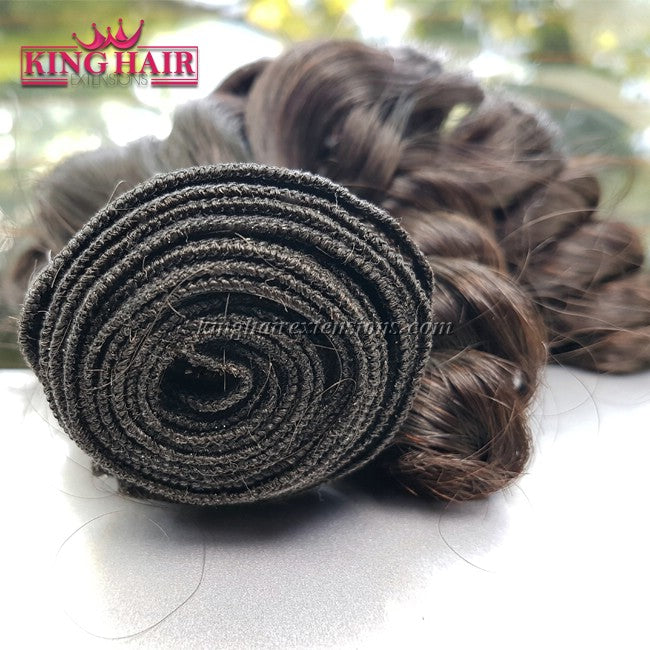 18 inch SUPER DOUBLE VIETNAMESE HAIR CURLY SF1 - King Hair Extensions