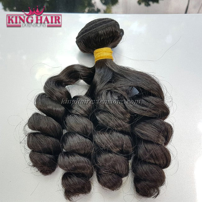 18 inch SUPER DOUBLE VIETNAMESE HAIR CURLY SF1 - King Hair Extensions