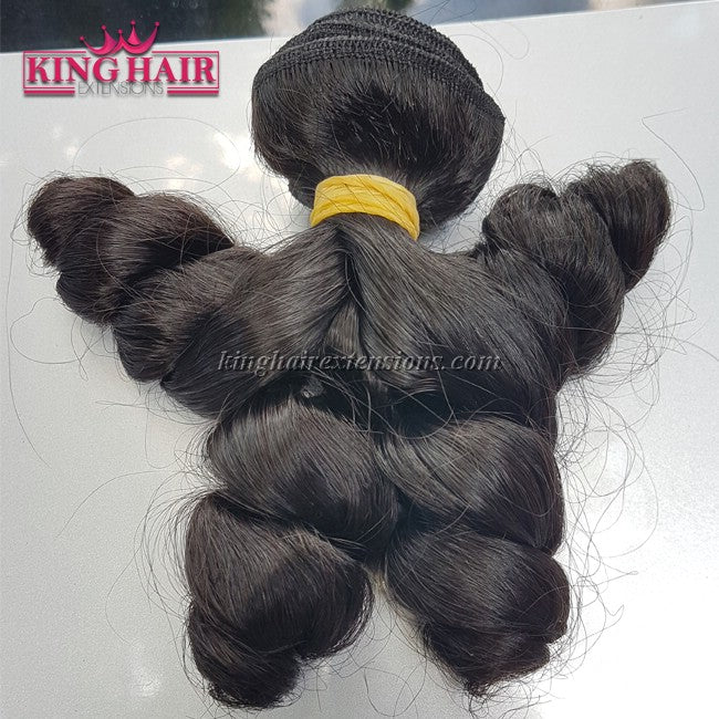 18 inch SUPER DOUBLE VIETNAMESE HAIR CURLY SF1 - King Hair Extensions