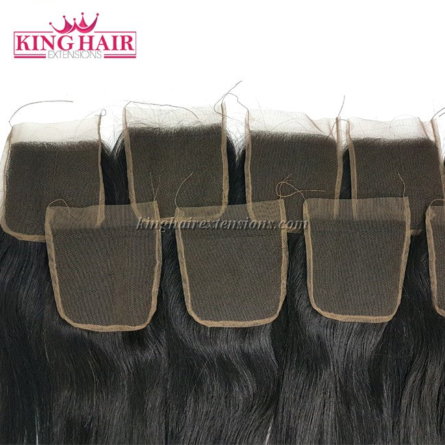 20 inch Vietnam Hair Straight Lace Closure 4x4 - King Hair Extensions