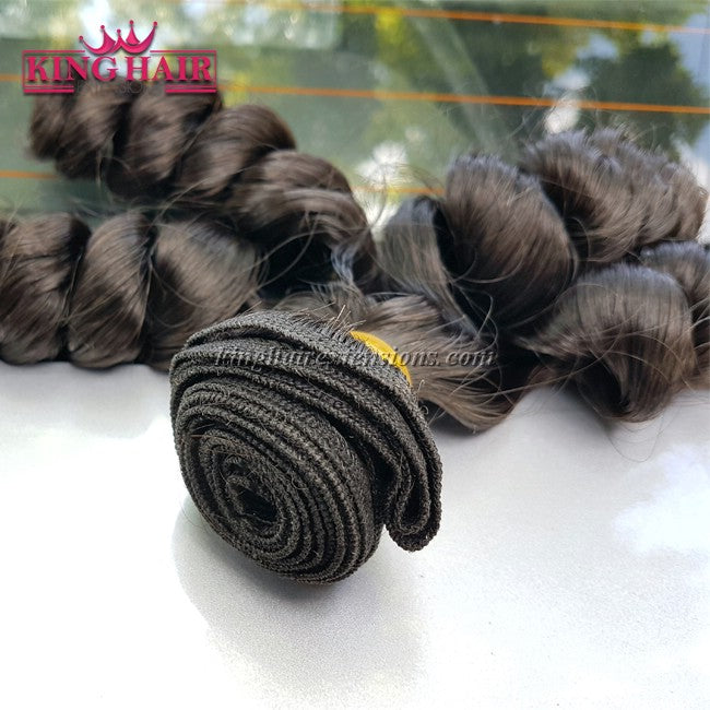 22 inch SUPER DOUBLE VIETNAMESE HAIR CURLY SF1 - King Hair Extensions