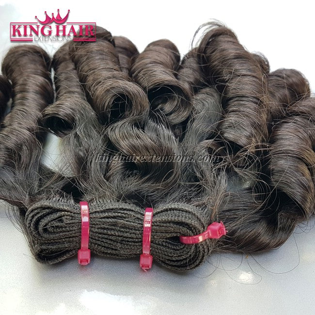 22 inch SUPER DOUBLE VIETNAMESE HAIR CURLY SF6 - King Hair Extensions