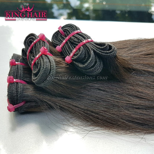 8 inch SUPER DOUBLE VIETNAMESE HAIR STRAIGHT STC3 - King Hair Extensions