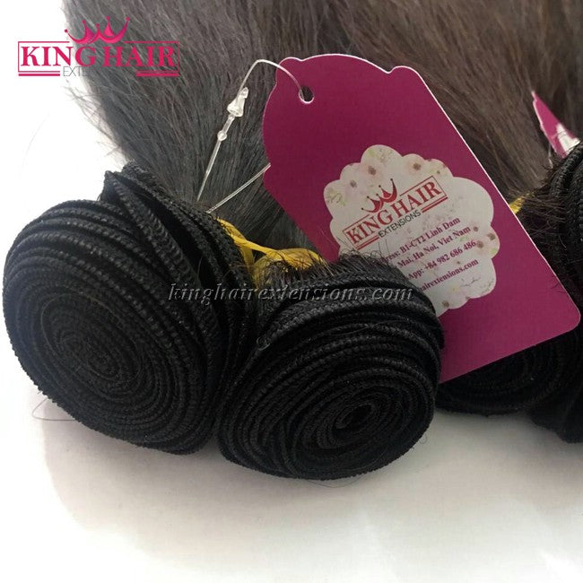 8 INCH VIETNAMESE HAIR STRAIGHT DOUBLE DRAWN - King Hair Extensions