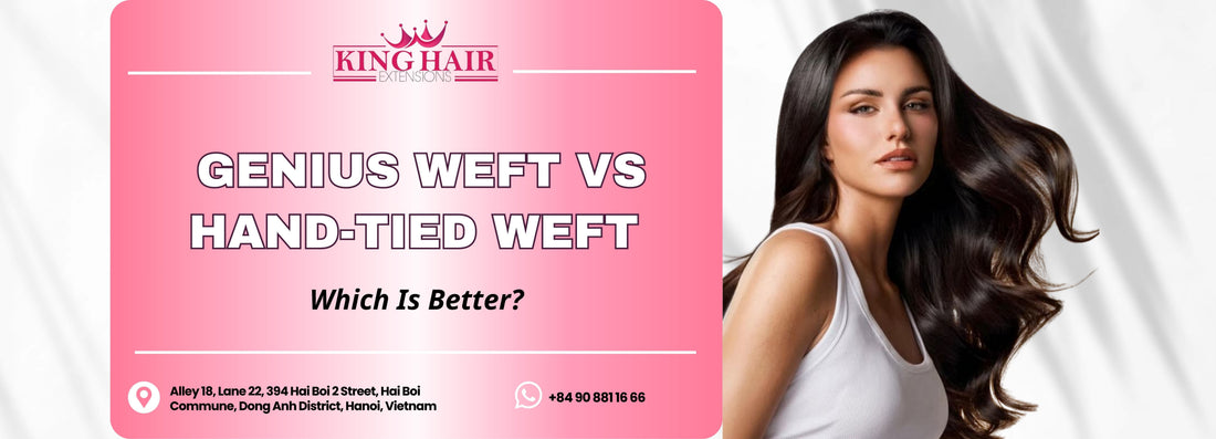 The Differences from GENIUS HAIR vs Handtied Weft: Which One Is Best for Your Brand?