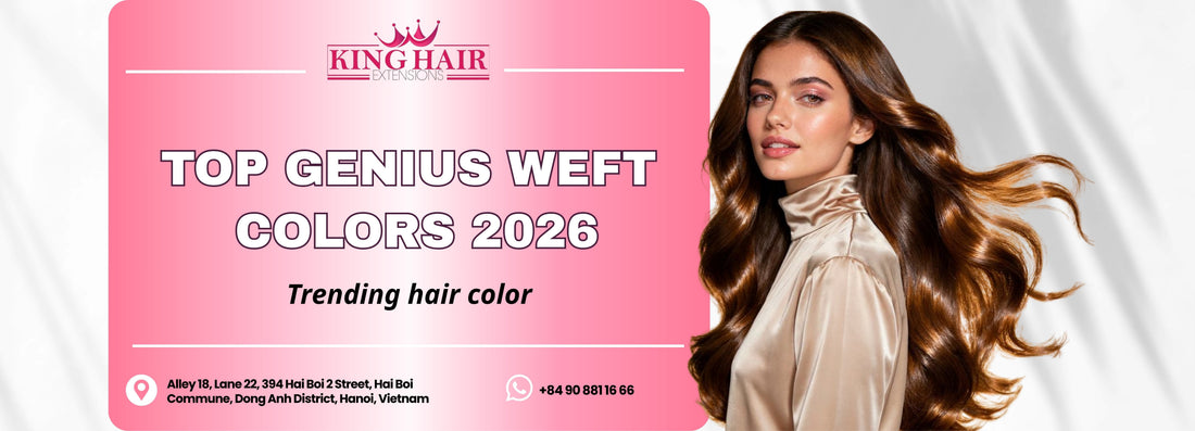 Top Genius Weft Hair Extensions Color: The Definitive Guide for Professional Salons 2026