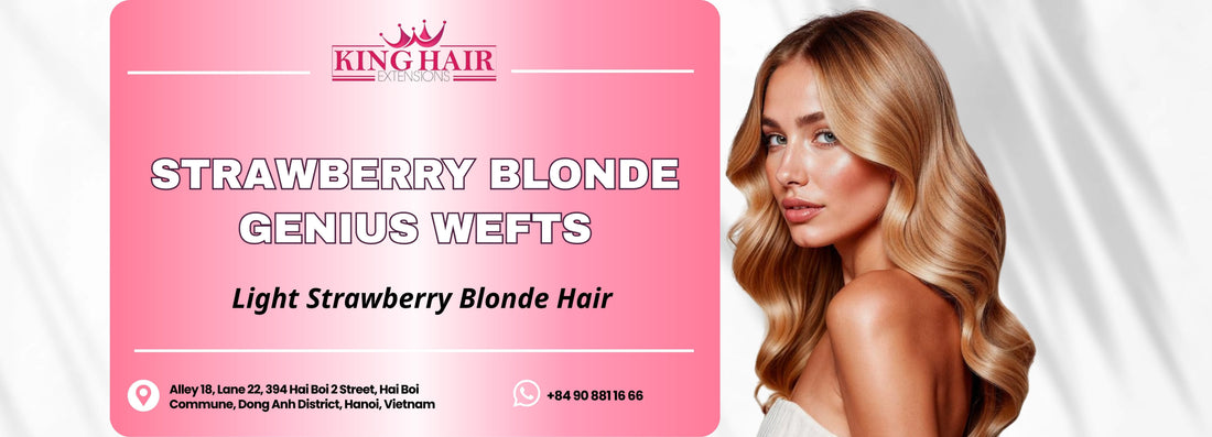 Strawberry Blonde Hair Color: Is It Natural and How to Achieve It with Weft Hair Extensions?