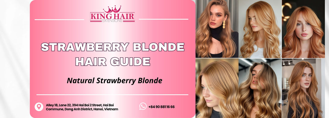Genius Weft Hair Extensions in Light Strawberry Blonde Hair: The Ultimate Luxury Guide