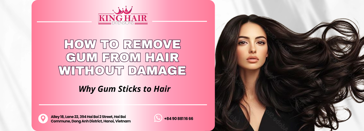 Strategic Guide 2026: How to Remove Gum from Hair Without Damaging Your Extensions or Natural Locks