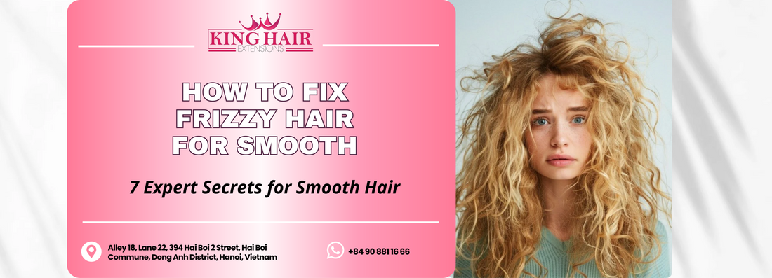 How to Fix Frizzy Hair: 7 Expert Secrets for Smooth, Glossy Hair in 2026