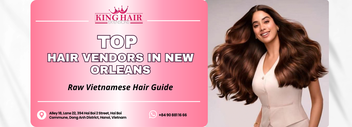 Strategic Guide: Top Hair Vendors in New Orleans & How to Maintain Raw Vietnamese Hair Bundles (2026 Wholesale Buyer’s Guide)