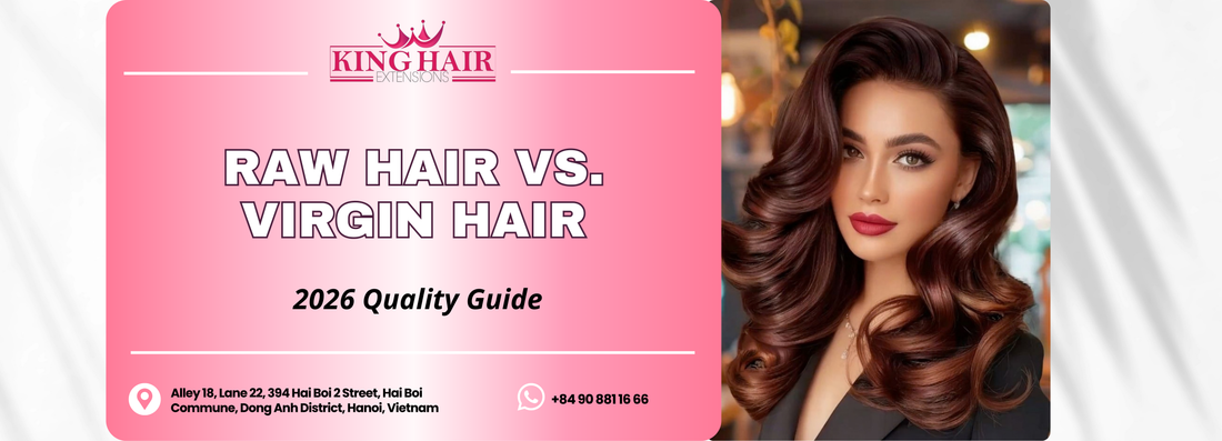 Raw Hair vs Virgin Hair: Understanding Quality Standards for Resellers