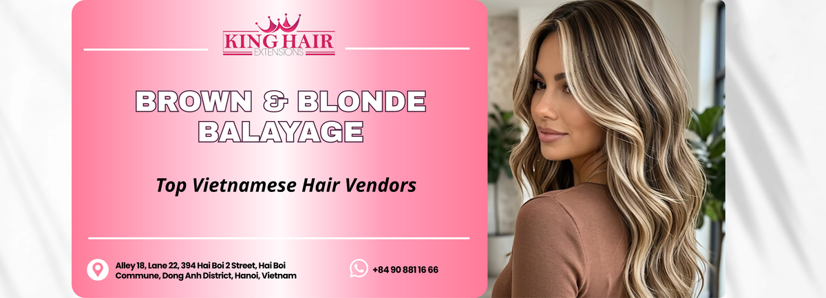 Brown and Blonde Balayage: A Natural-Looking Hair Color Trend & Top Vendors