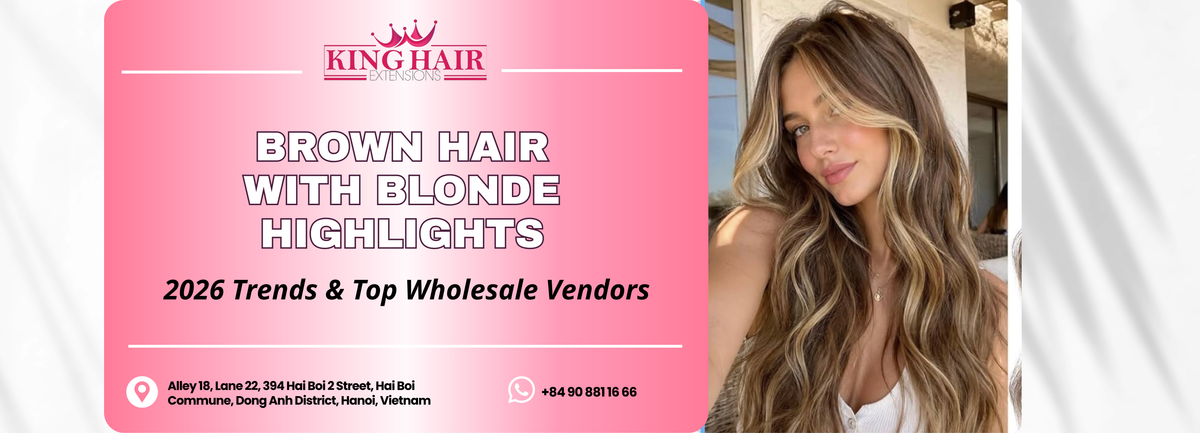 Brown Hair with Blonde Highlights: The Dimensional Hair Trend of 2026 & Top Vendors