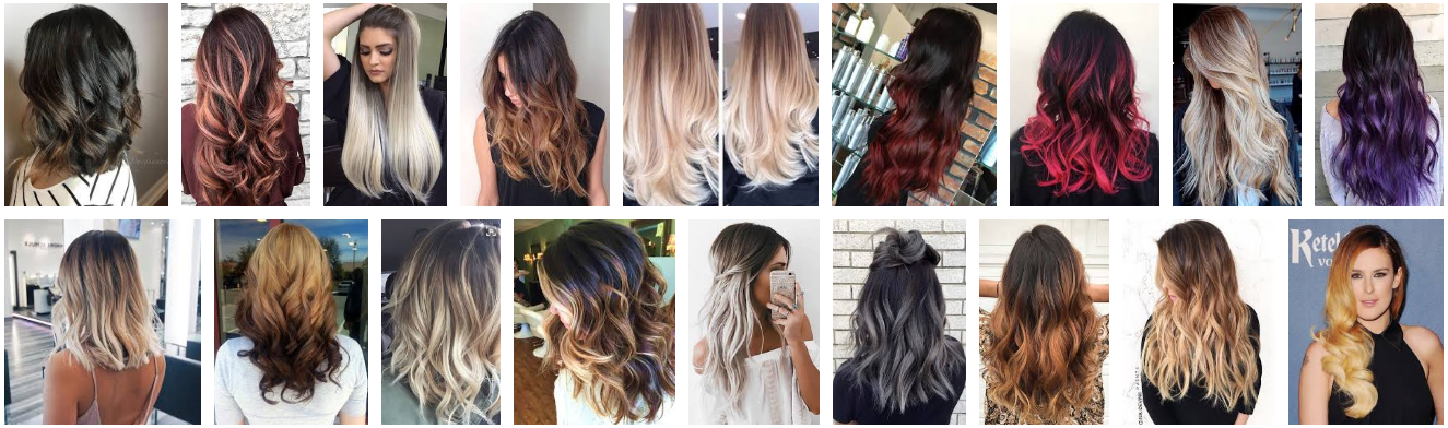 Ombre hair extension for King Hair