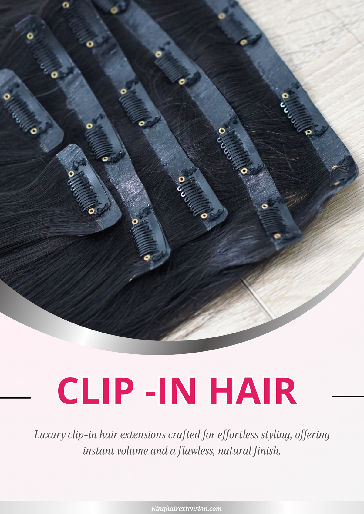 clip-in hair extensions