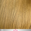 Straight #6 bulk hair double