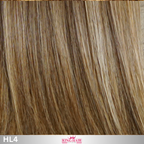 Straight Hight light blonde bulk hair double