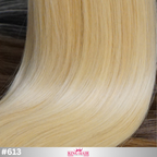 Straight #613 blonde Bulk human hair for brading raw