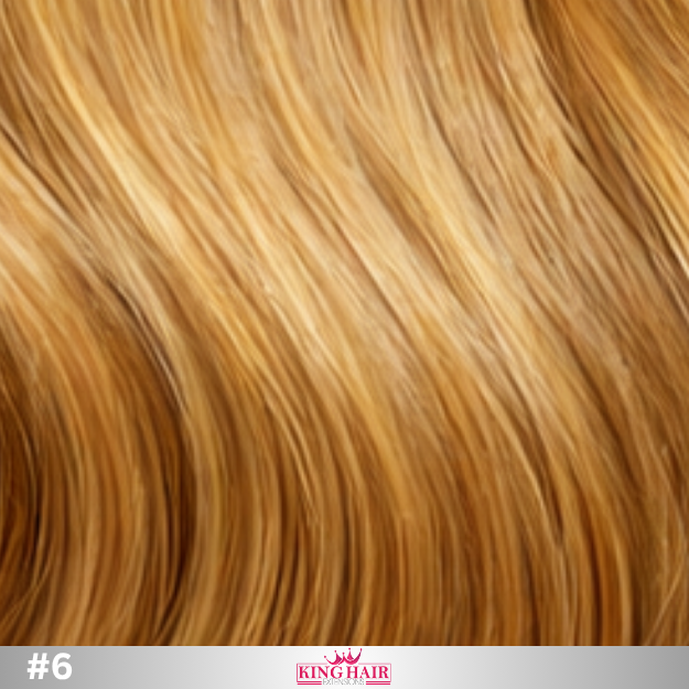 Wavy #6 Bulk human hair for brading Babythin