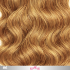 Wavy #6 Bulk human hair for brading raw