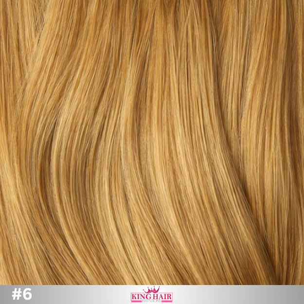 Straight #6 Virgin genius hair extension Babythin