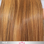 Straight Hight light blonde Virgin genius hair extension donor