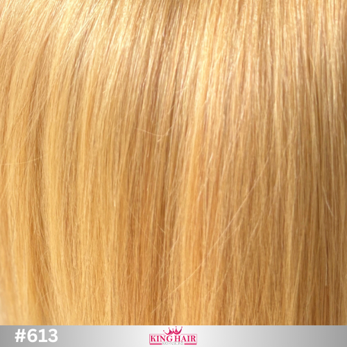 Straight #613 blonde Virgin genius hair extension double