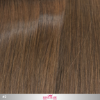 Straight #2 brown Virgin genius hair extension raw